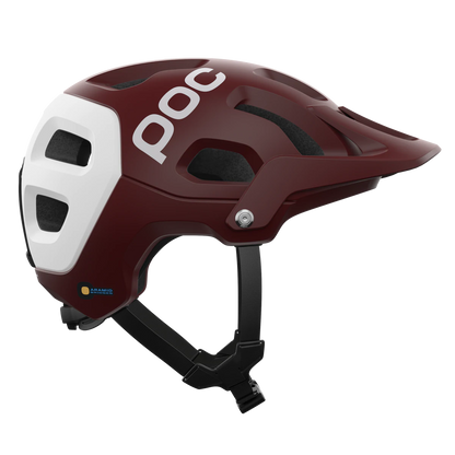 POC Tectal Race MIPS MTB Helmet - Garnet Red-Hydrogen White Matt