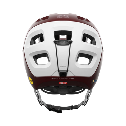 POC Tectal Race MIPS MTB Helmet - Garnet Red-Hydrogen White Matt