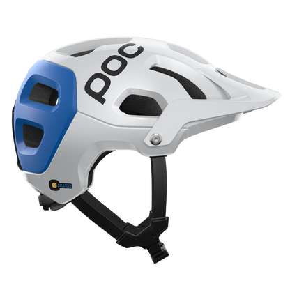 POC Tectal Race MIPS MTB Helmet - Hydrogen White-Opal Blue Metallic-Matt