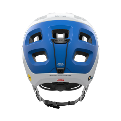 POC Tectal Race MIPS MTB Helmet - Hydrogen White-Opal Blue Metallic-Matt