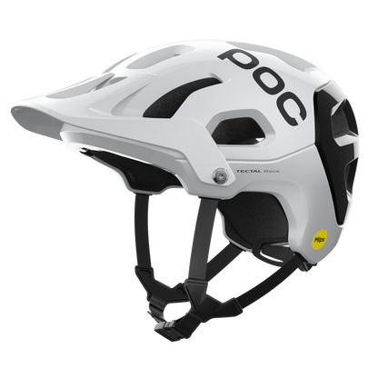 POC Tectal Race MIPS MTB Helmet - Hydrogen White-Uranium Black Hydrogen White - Uranium Black Small 