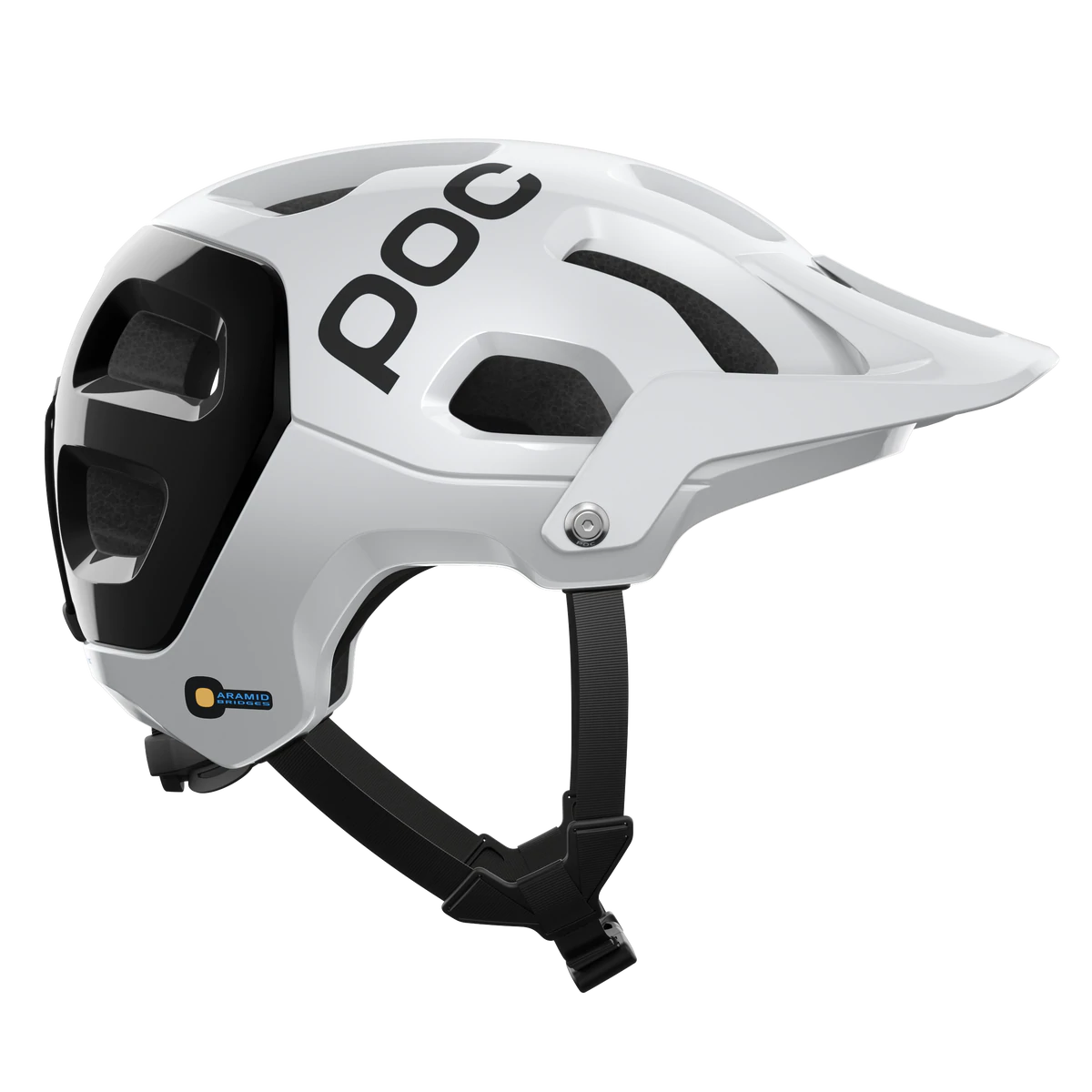 POC Tectal Race MIPS MTB Helmet - Hydrogen White-Uranium Black