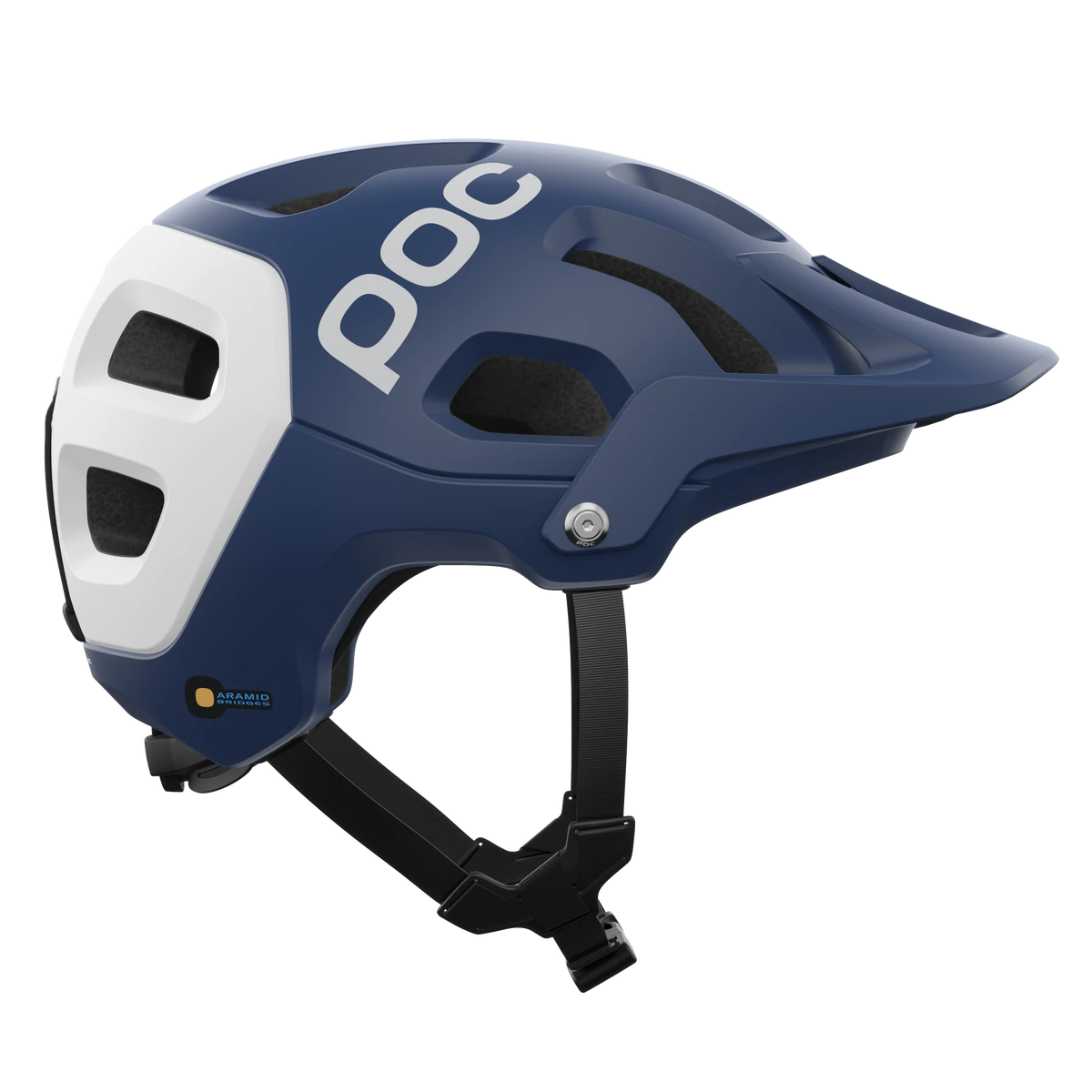 POC Tectal Race MIPS MTB Helmet - Lead Blue-Hydrogen White Matt