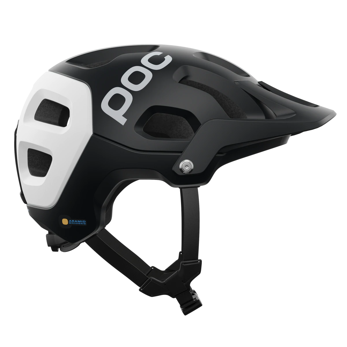 POC Tectal Race MIPS MTB Helmet - Uranium Black-Hydrogen White Matt