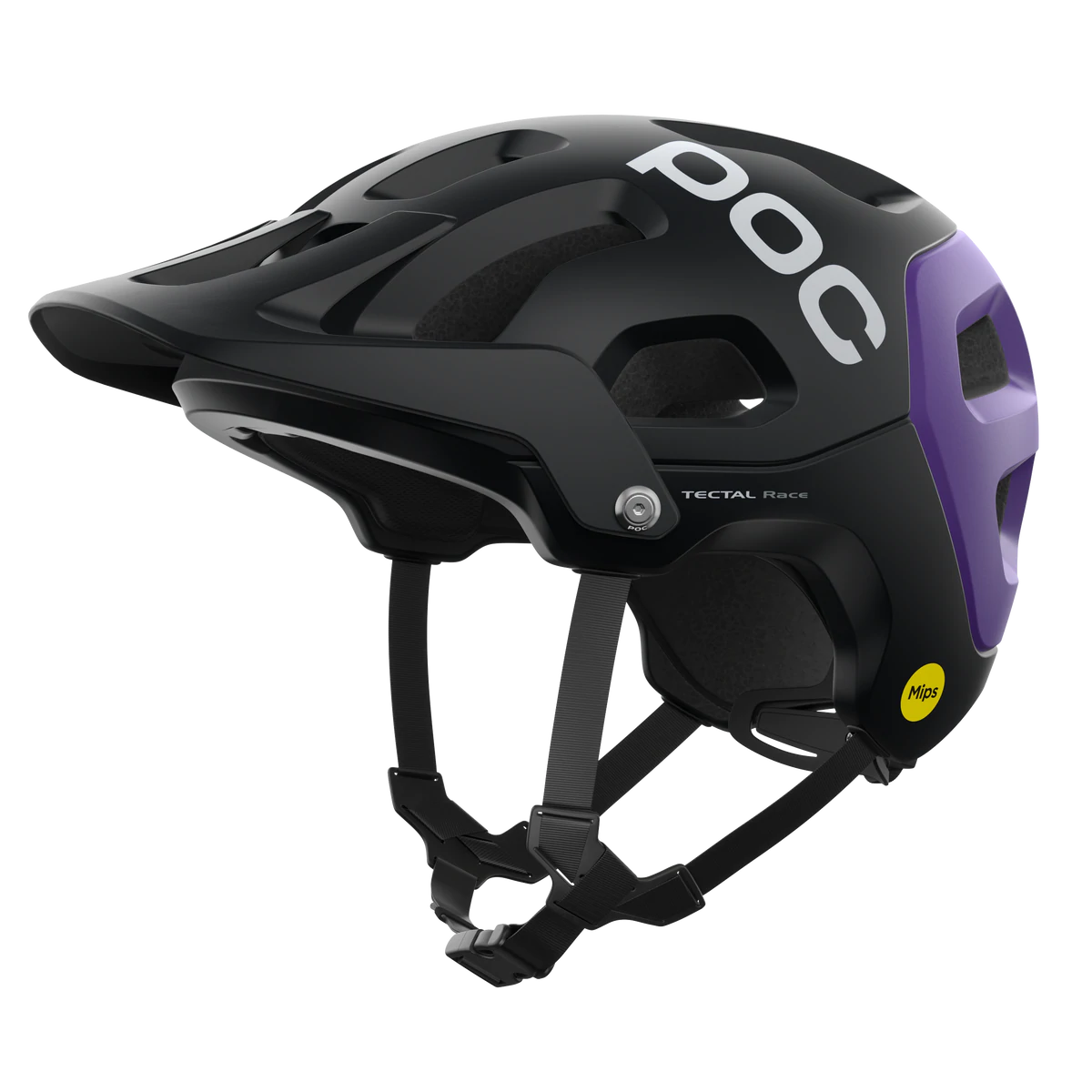 POC Tectal Race MIPS MTB Helmet - Uranium Black-Sapphire Purple Metallic-Matt Uranium Black - Sapphire Purple Metallic - Matt Small 