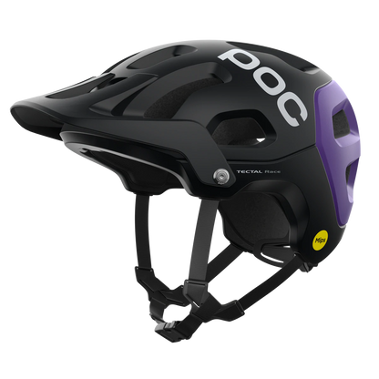 POC Tectal Race MIPS MTB Helmet - Uranium Black-Sapphire Purple Metallic-Matt Uranium Black - Sapphire Purple Metallic - Matt Small 