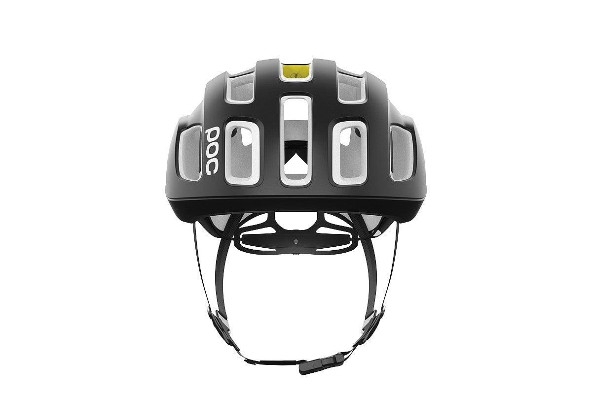 POC Ventral Air MIPS NFC Road Helmet - Uranium Black-Hydrogen White Matt