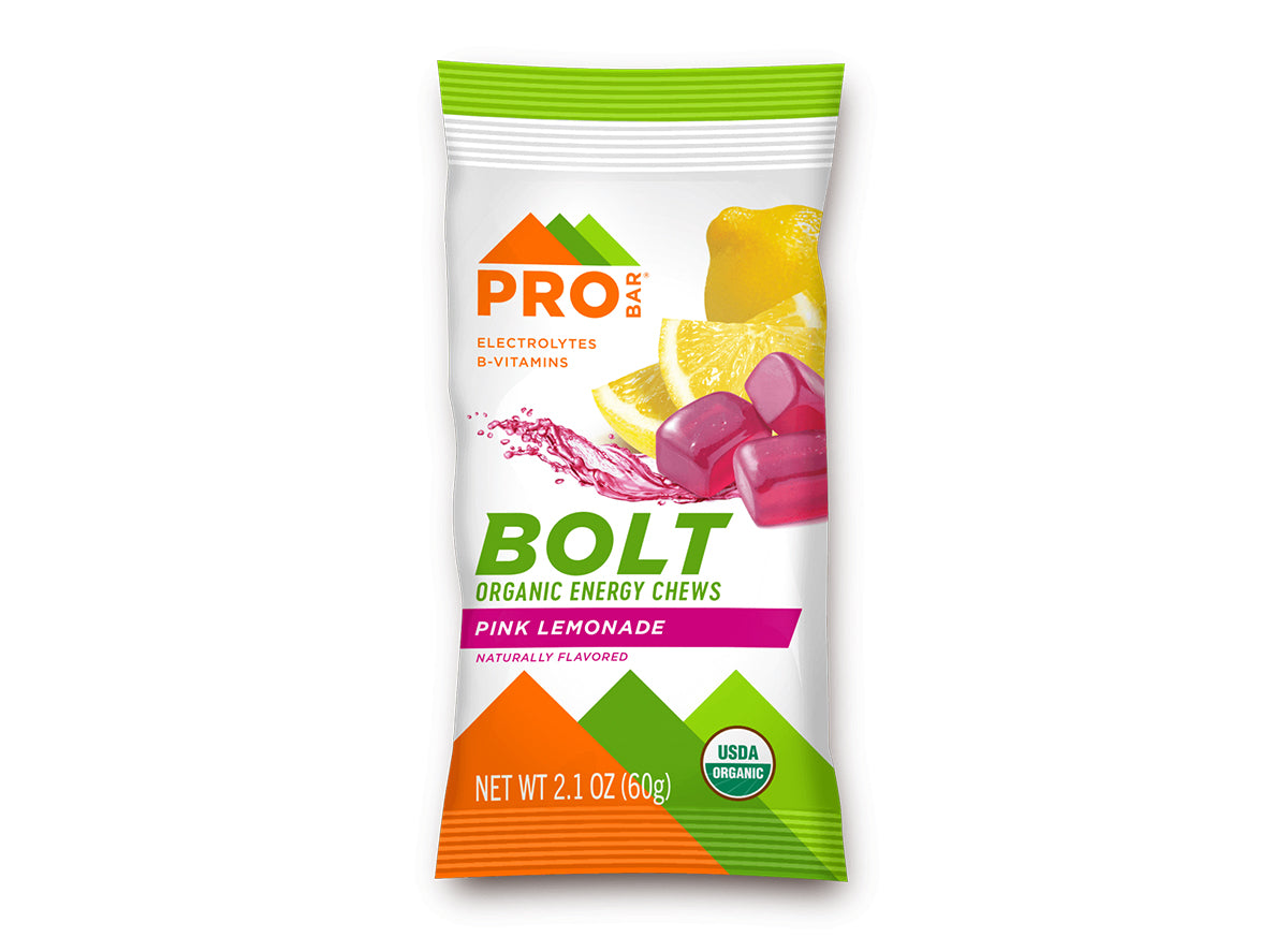 PROBAR Bolt Organic Energy Chews - Pink Lemonade Single Pack  