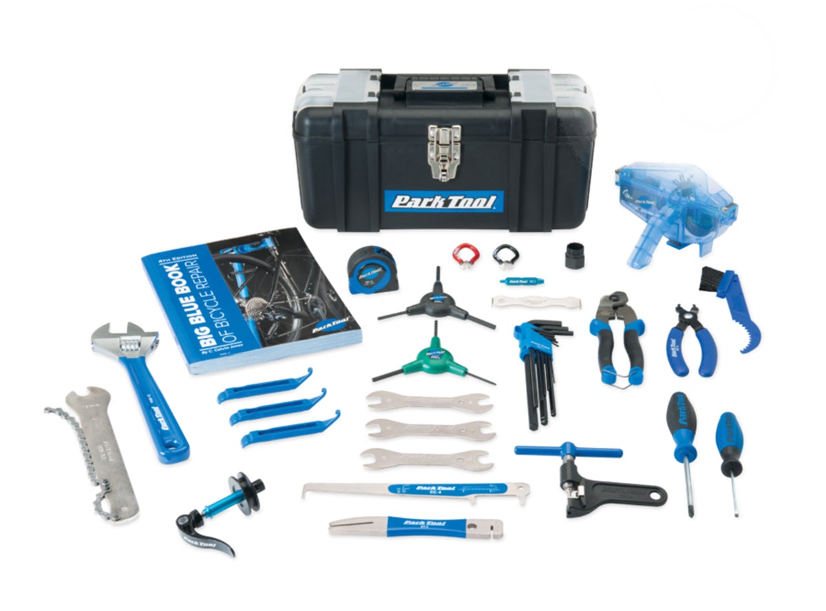 Park Tool AK-5 Advanced Mechanic Tool Kit - Black-Blue Black - Blue Each 