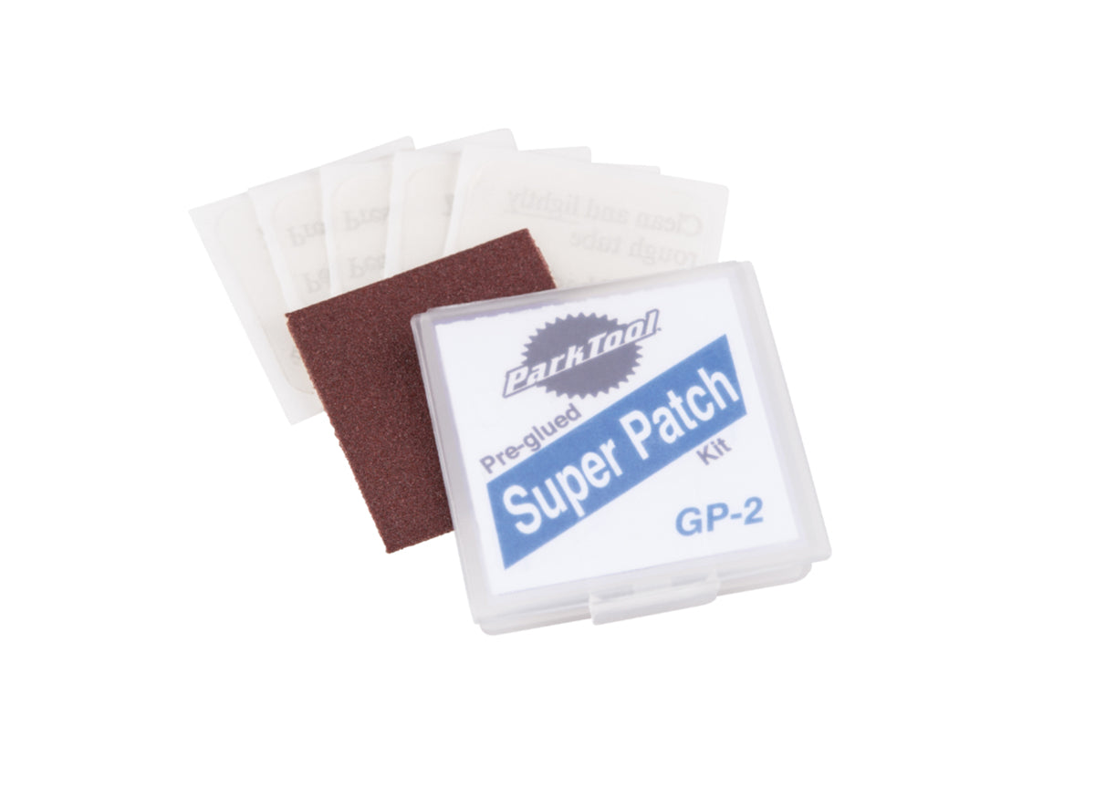 Park Tool Pre Glued Super Patch Kit GP-2C Clear - White Each 