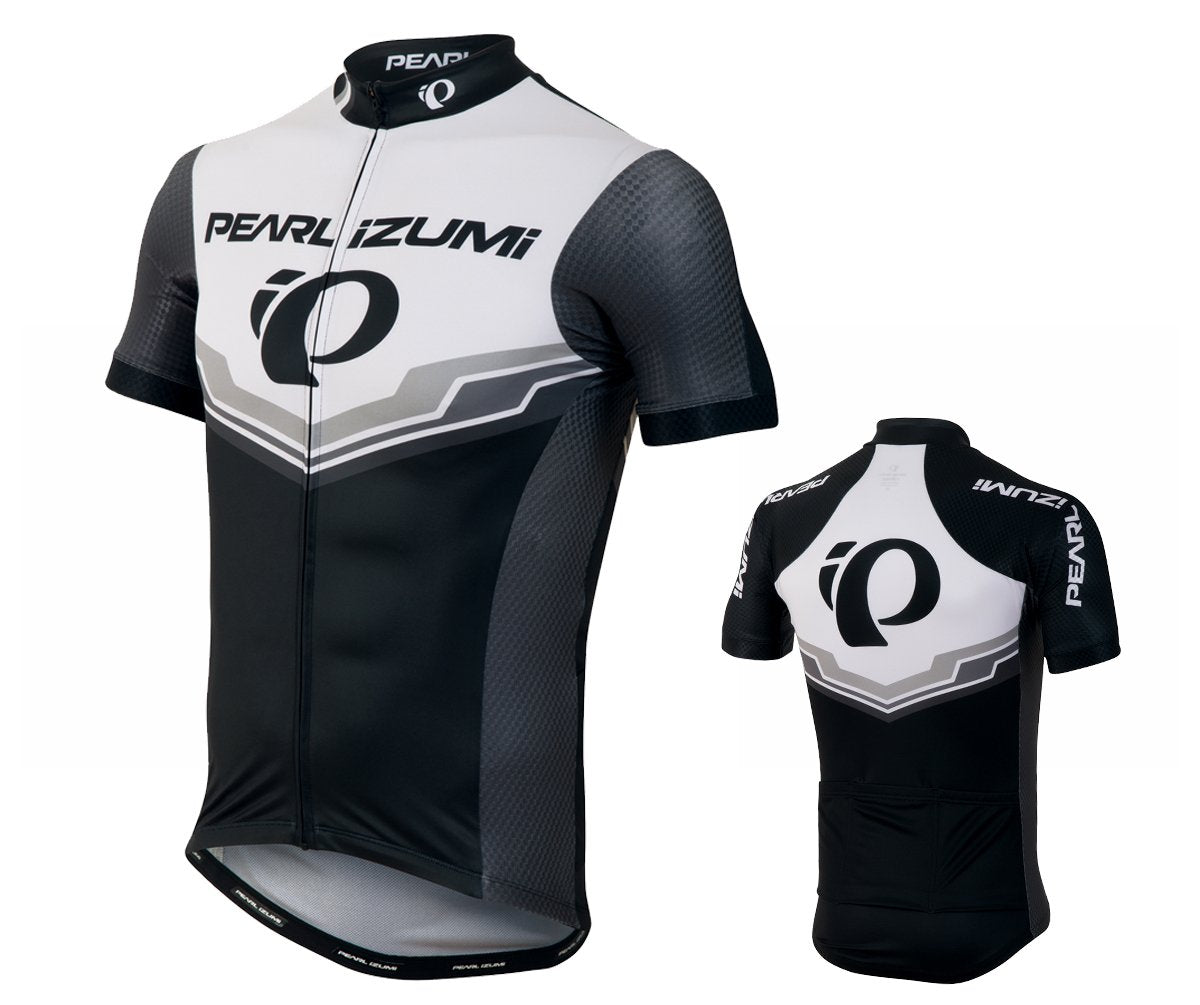 Pearl Izumi PRO Escape Short Sleeve Road Jersey - Black-Screaming