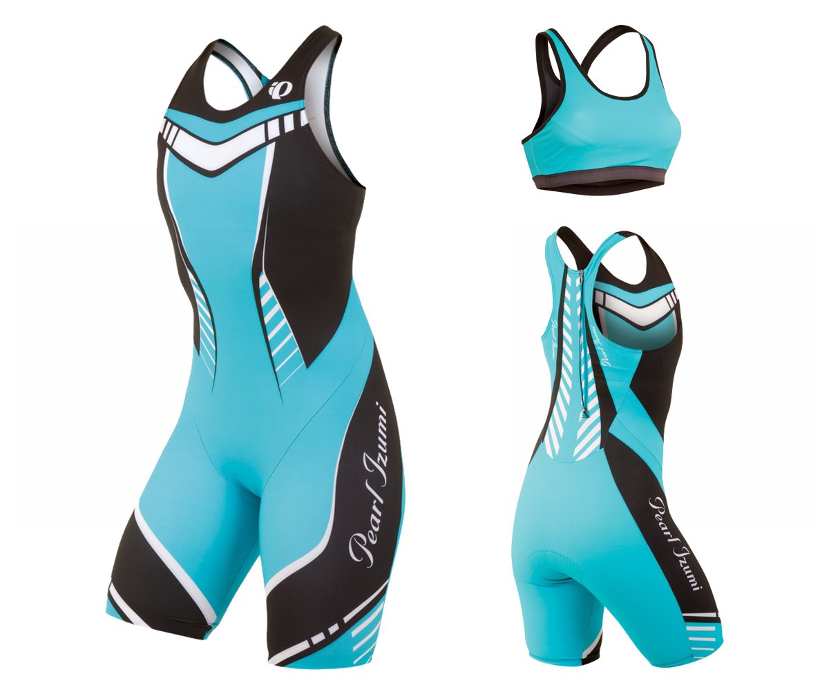 Pearl Izumi Pro Sprint Tri Suit - Womens - Scuba Blue Scuba Blue Large 
