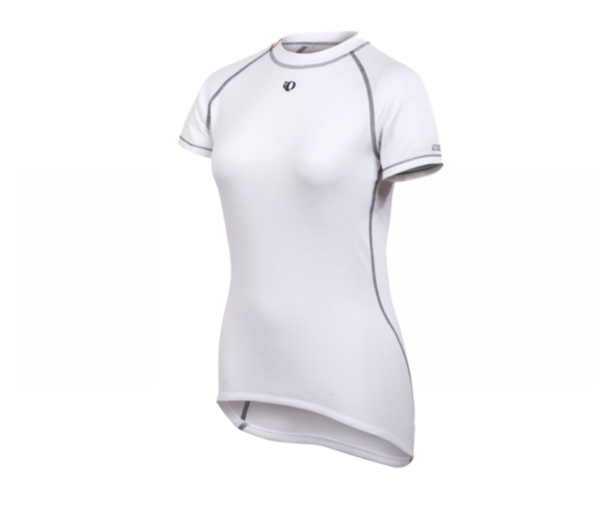 White short clearance sleeve base layer