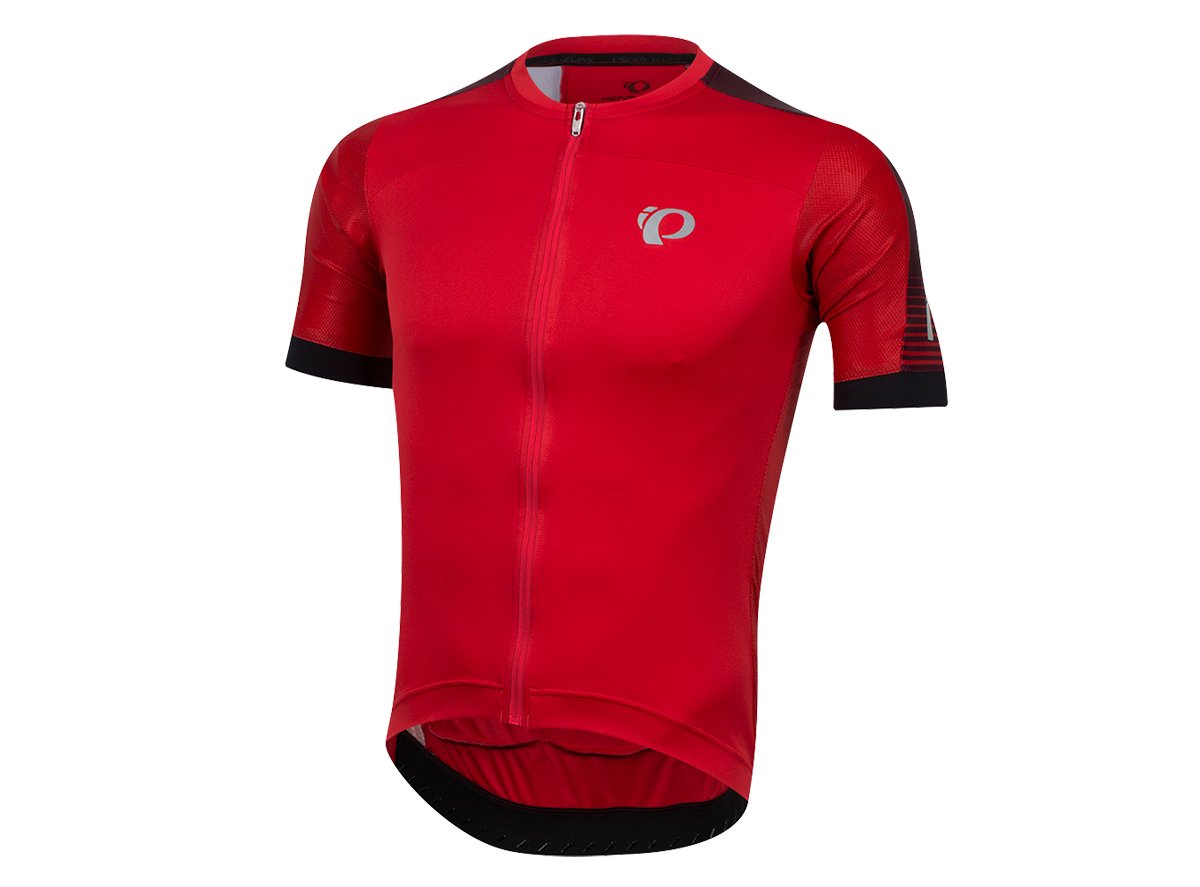 Pearl Izumi Elite Pursuit Speed Short Sleeve Road Jersey - Rogue Red Diffuse Rogue Red Diffuse Small 