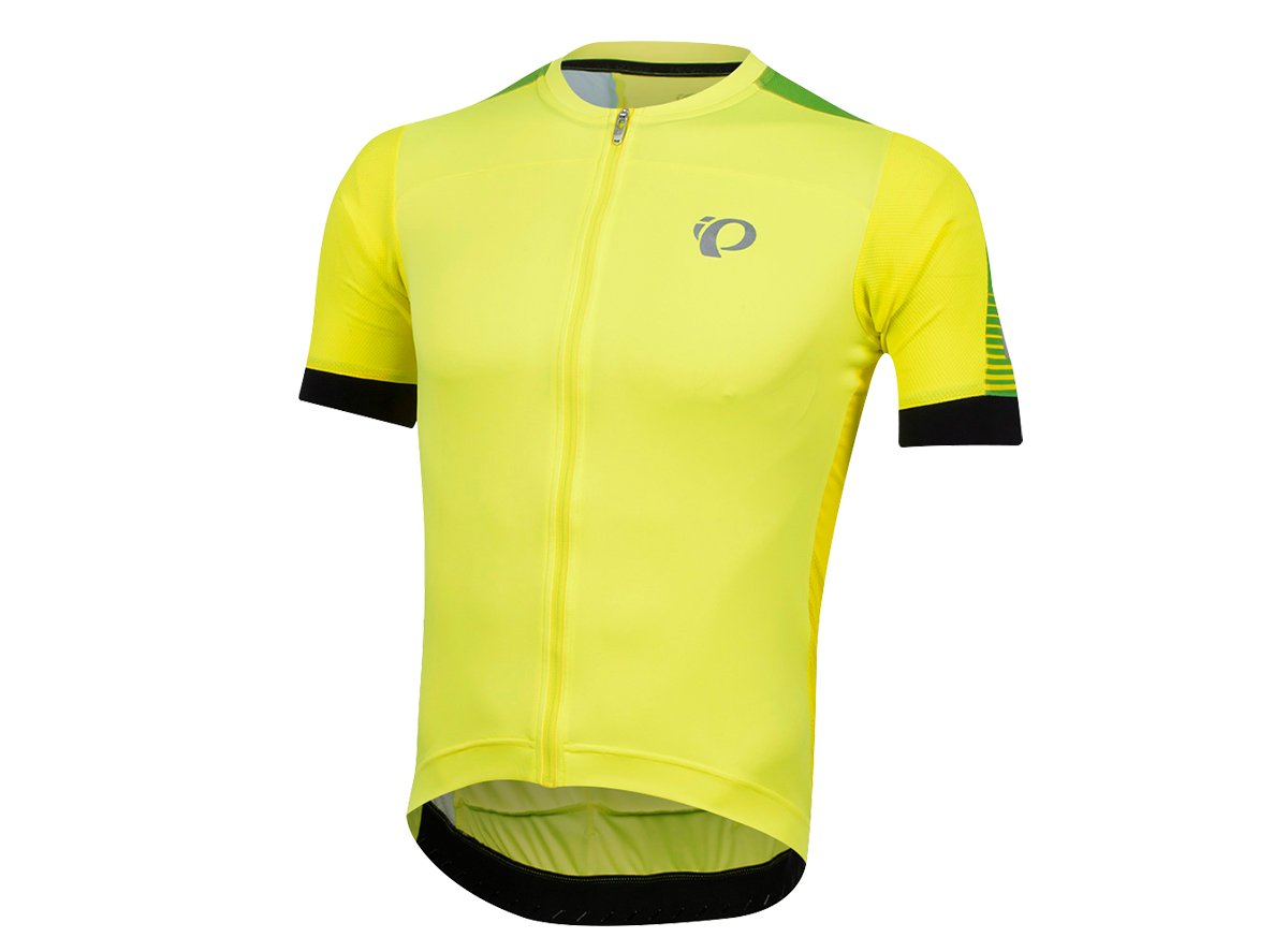 Pearl Izumi Elite Pursuit Speed Short Sleeve Road Jersey - Screaming Yellow Diffuse Screaming Yellow Diffuse Small 