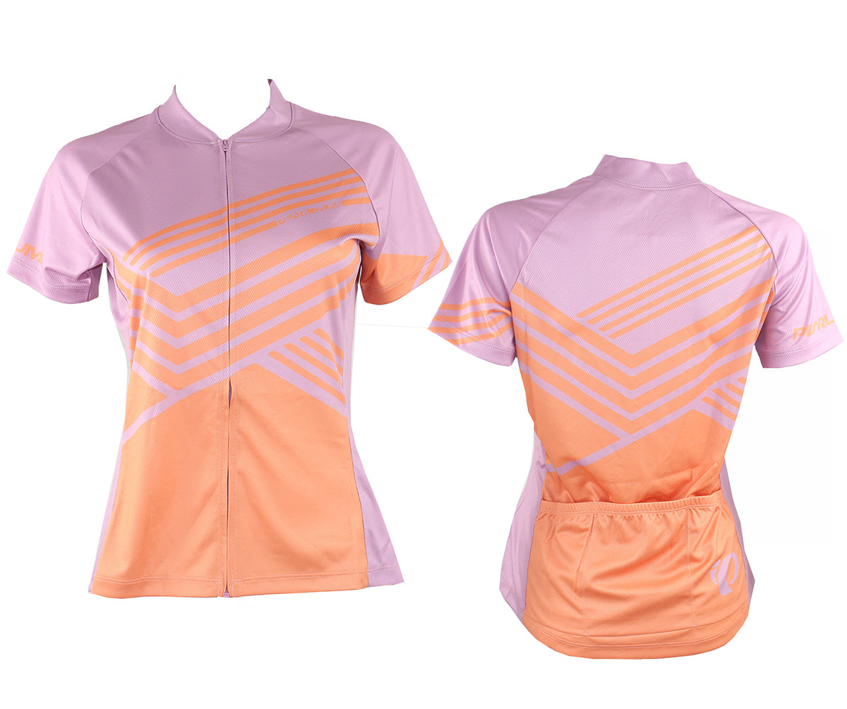 Pearl Izumi LTD Short Sleeve MTB Jersey - Womens - Zig Zag Melon Zig Zag Melon Medium 