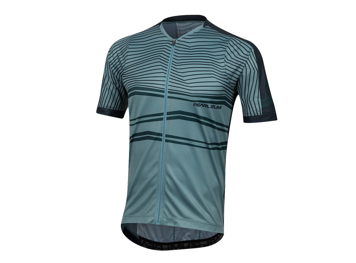 Pearl Izumi LTD Short Sleeve MTB Jersey - Arctic-Midnight Navy Mountain Arctic - Midnight Navy Mountain Small 