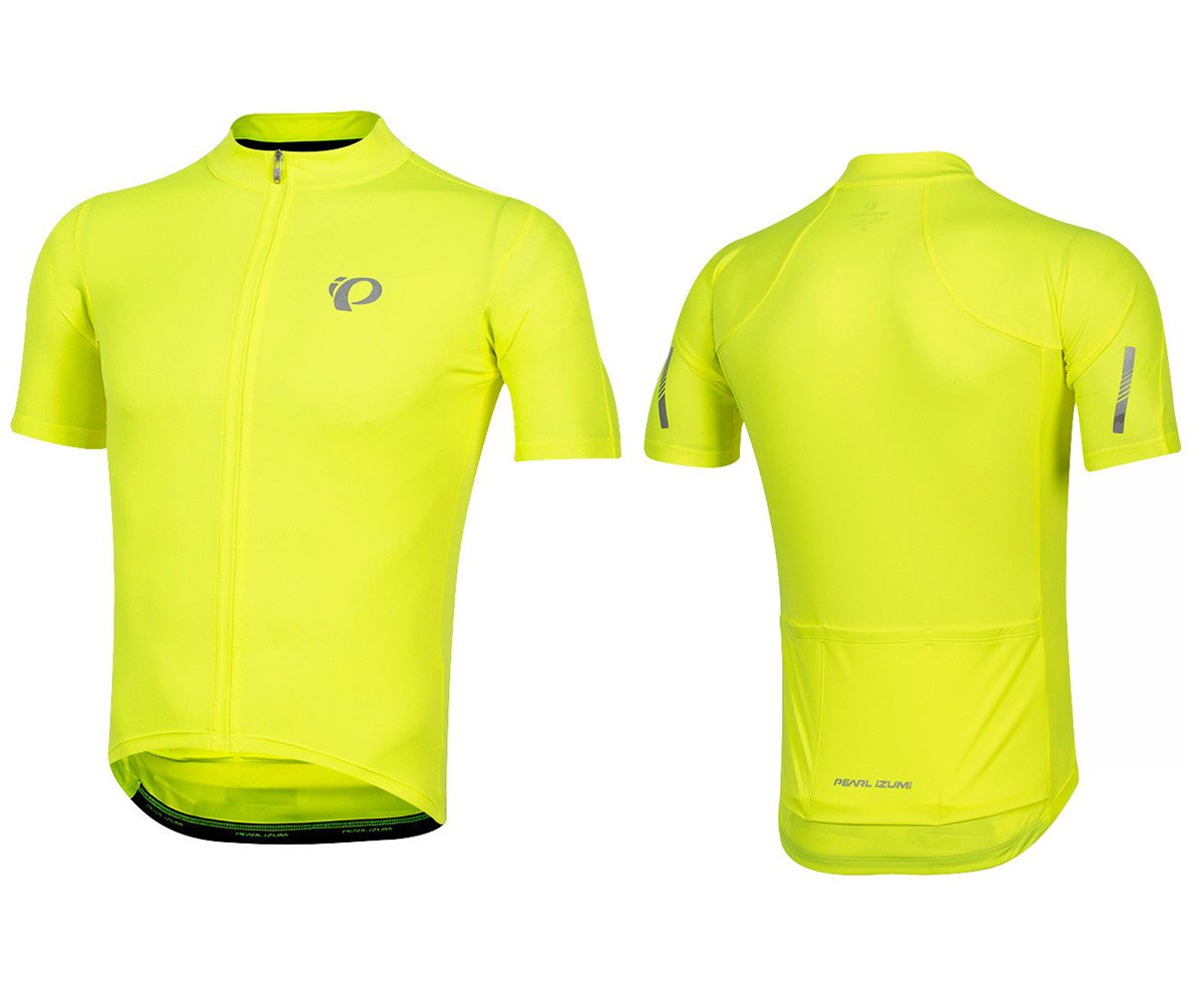 Pearl Izumi Select Pursuit Short Sleeve Road Jersey - Screaming Yellow - 2018 Screaming Yellow X-Small 