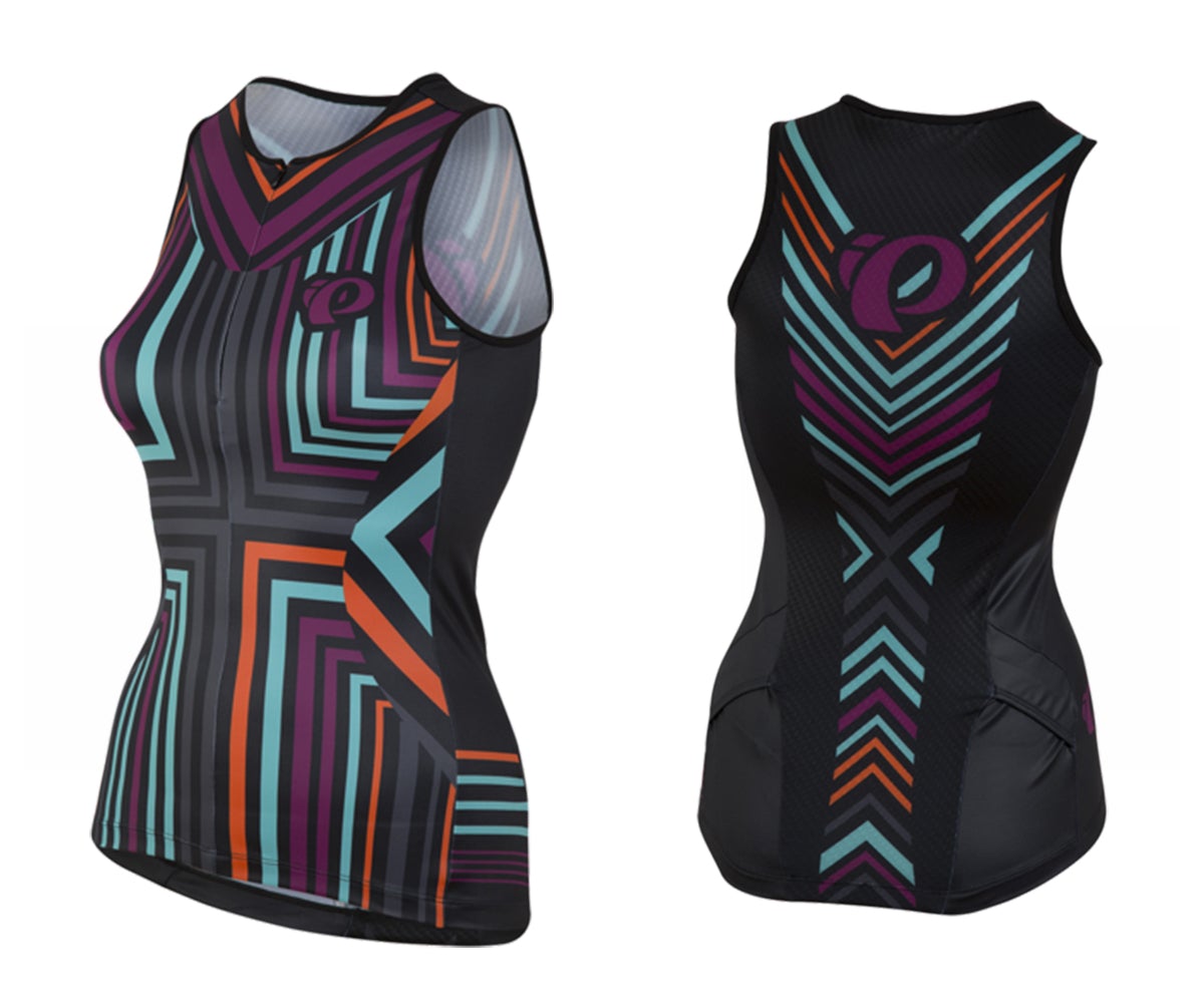 Pearl Izumi Elite InRCool Ltd Tri Singlet - Womens - Psych Black Psych Black Small 