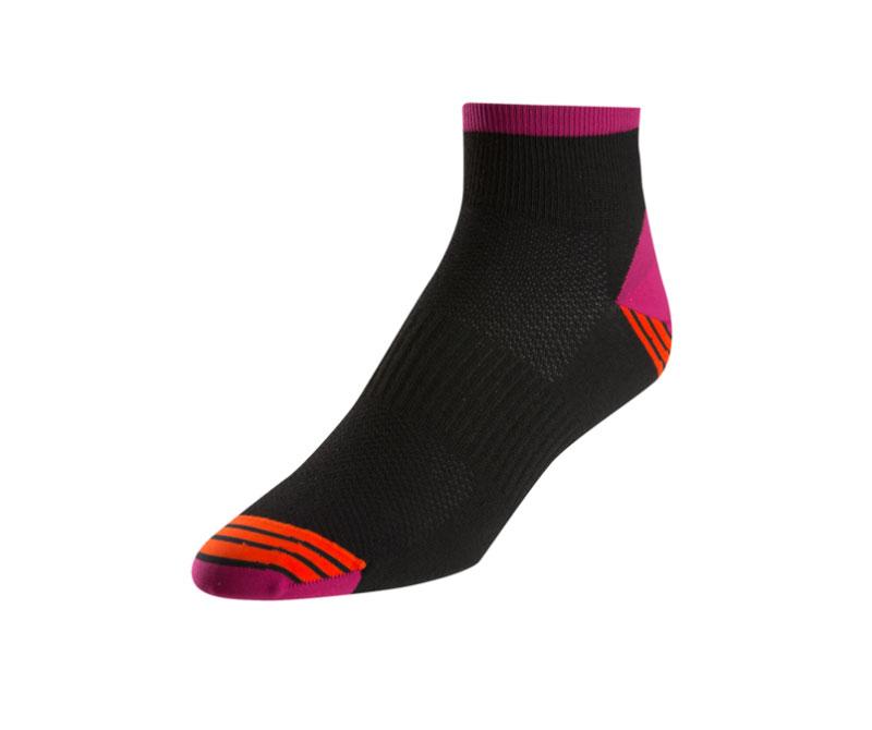 Pearl Izumi Elite Low Cuff Sock - Womens - Triangle Purple Wine - 2019 Triangle Purple Wine Large - Fits 41-44 