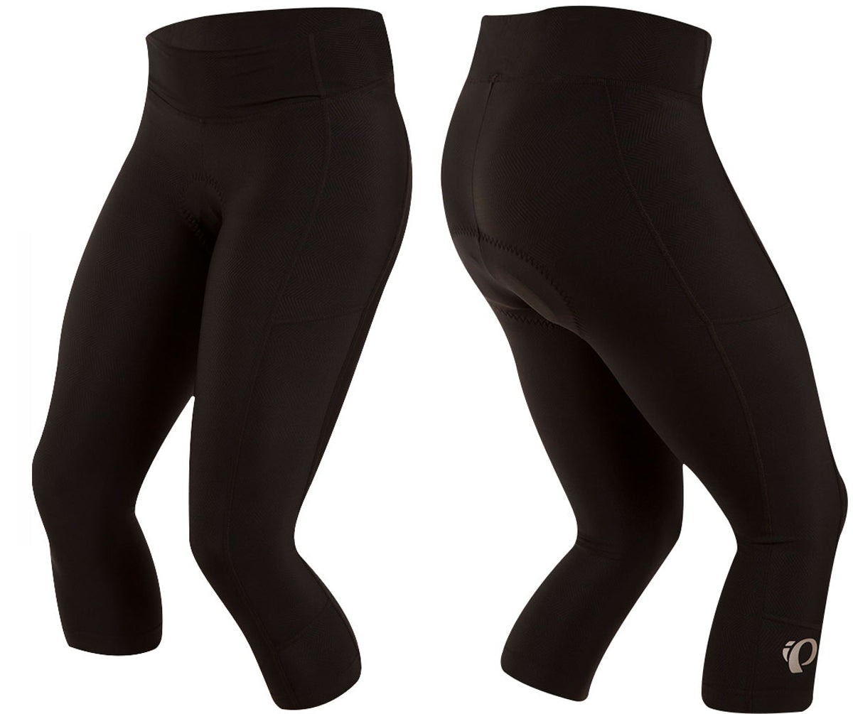 Pearl Izumi Escape Sugar Cycling 3/4 Tight - Womens - Black Texture Black Texture X-Small 