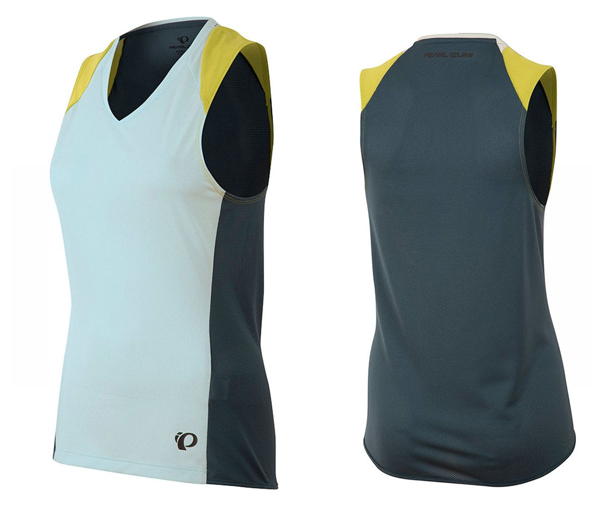 Pearl Izumi Launch Sleeveless MTB Jersey - Womens - Skylight-Blue Steel Skylight - Blue Steel Medium 