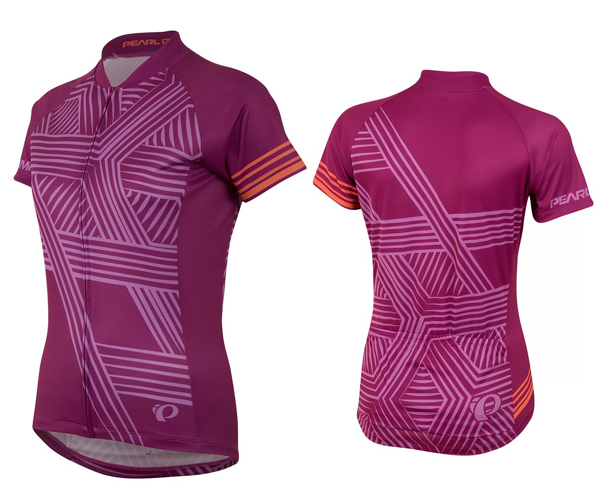 Pearl Izumi LTD Short Sleeve MTB Jersey - Womens - Hex Purple Wine Hex Purple Wine Large 