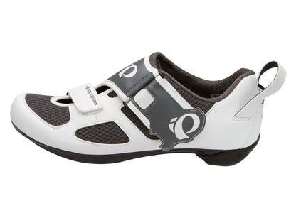 Pearl Izumi TRI Fly V Carbon Triathlon Shoe - White-Black