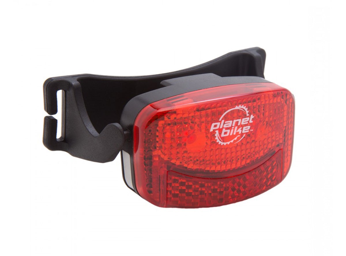 Planet bike Blinky 3H Rear Light - Black Black  