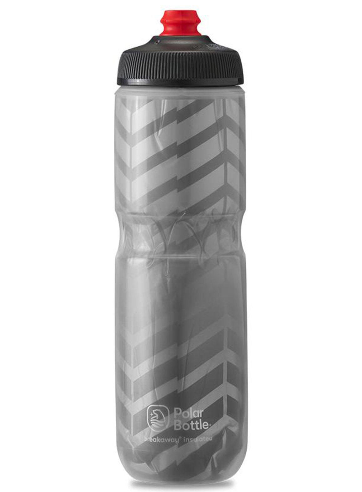 Polar Bottle Breakaway Bolt Insulated Water Bottle - 24oz - Charcoal-Silver Charcoal - Silver  