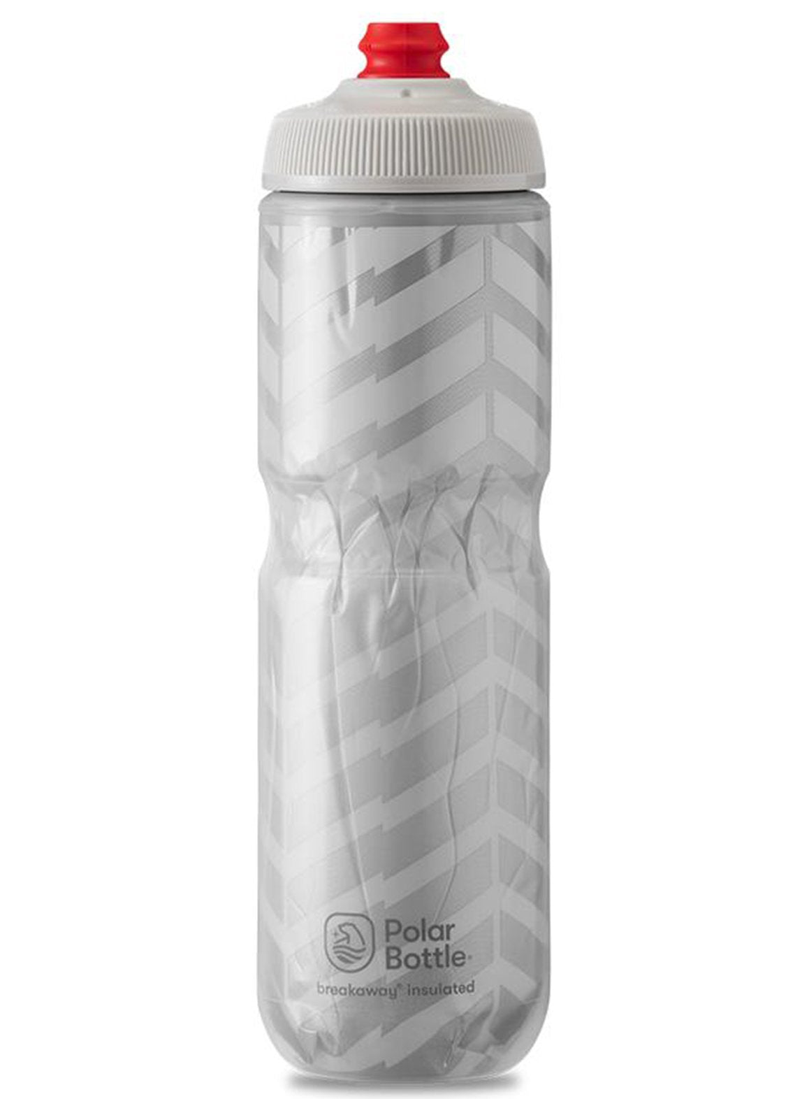 Polar Bottle Breakaway Bolt Insulated Water Bottle - 24oz - White-Silver White - Silver  