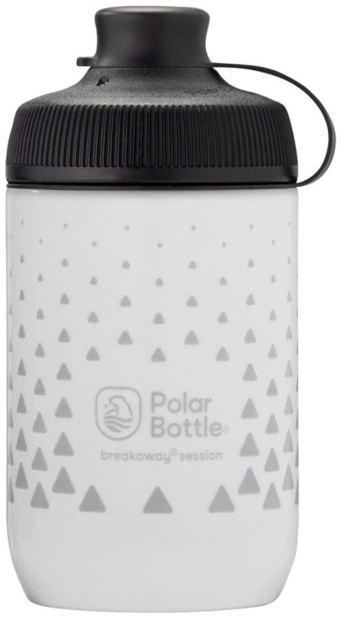 Polar Bottle Session Muck Apex Water Bottle - 15oz - White-Charcoal White - Charcoal  