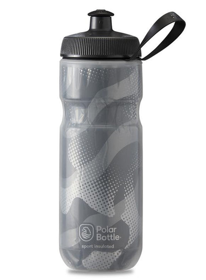 Polar Bottle Sport Contender Insulated Water Bottle - 20oz - Olive-Silver