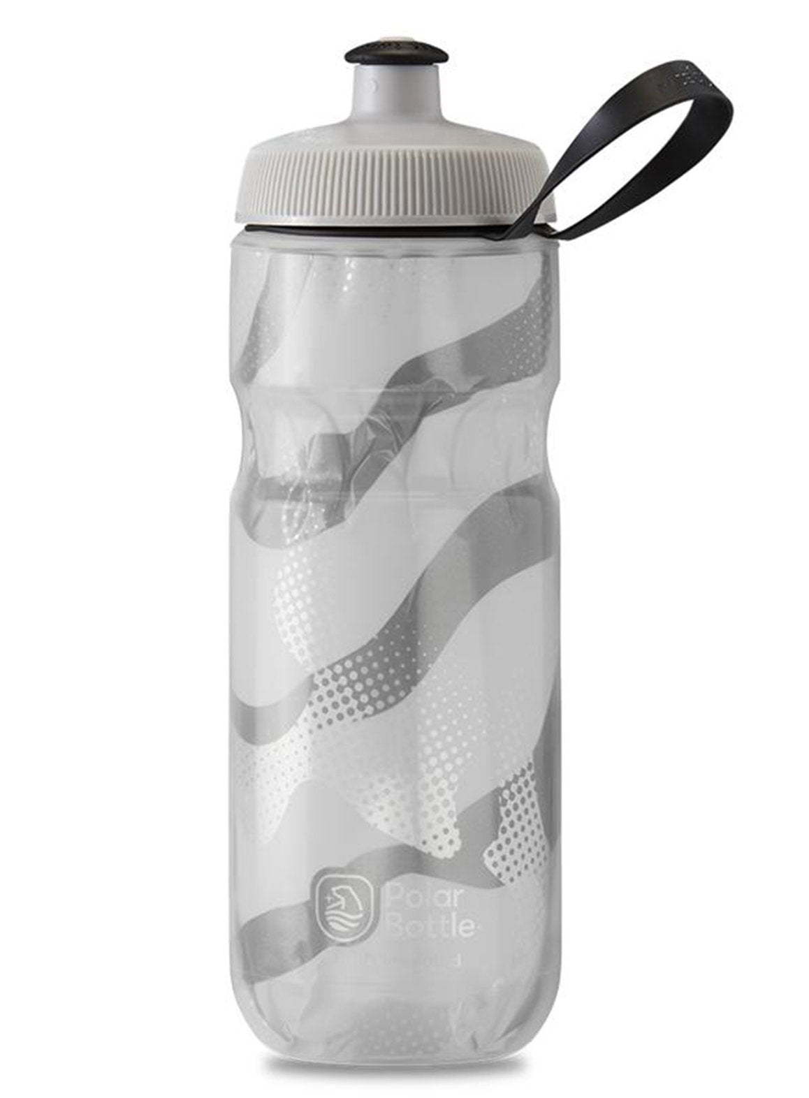 Polar Bottle Sport Contender Insulated Water Bottle - 20oz - Olive-Silver