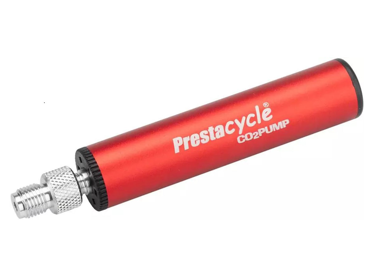 PrestaCycle Alloy CO2 Mini Pump Red 33g 