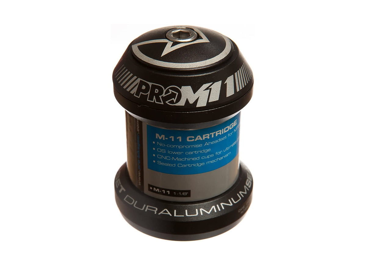 Pro M-11 Cartridge Headset - 1-1/8" (Incl. PRO Gap Cap) - Black Black  