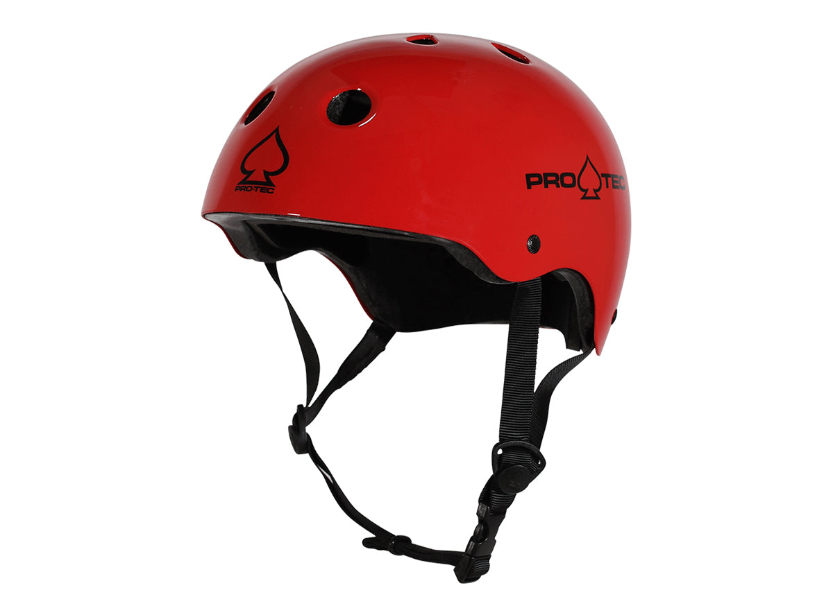 Pro-Tec Classic Certified Helmet - Gloss Red Gloss Red Small 