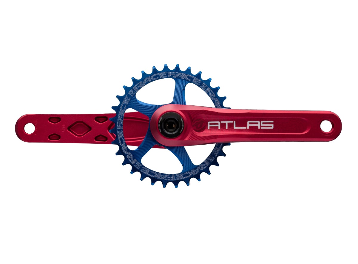 Race Face Atlas Crank Arms - Red