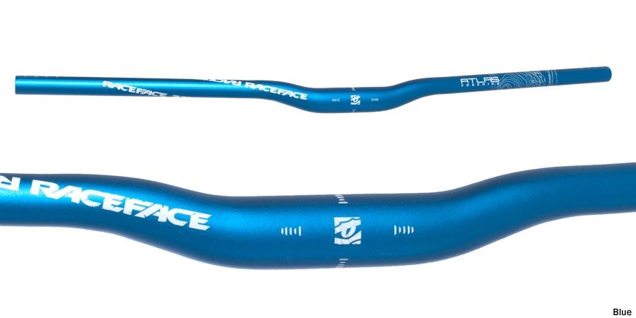 Race Face Atlas Riser Handlebar - Blue Blue 31.8mm - 785mm 13mm