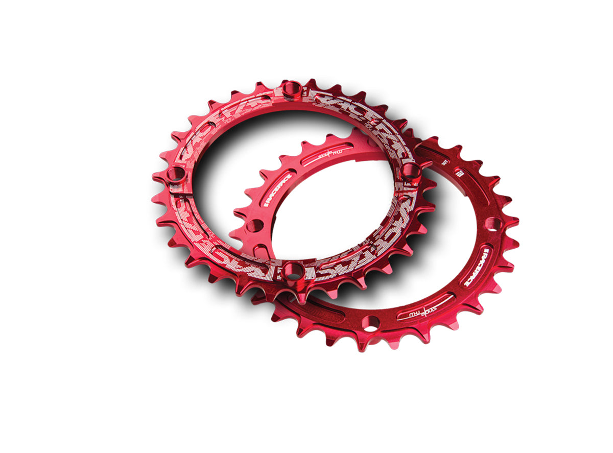 Race Face Narrow Wide Chainring - Red Red 30t - 104mm 