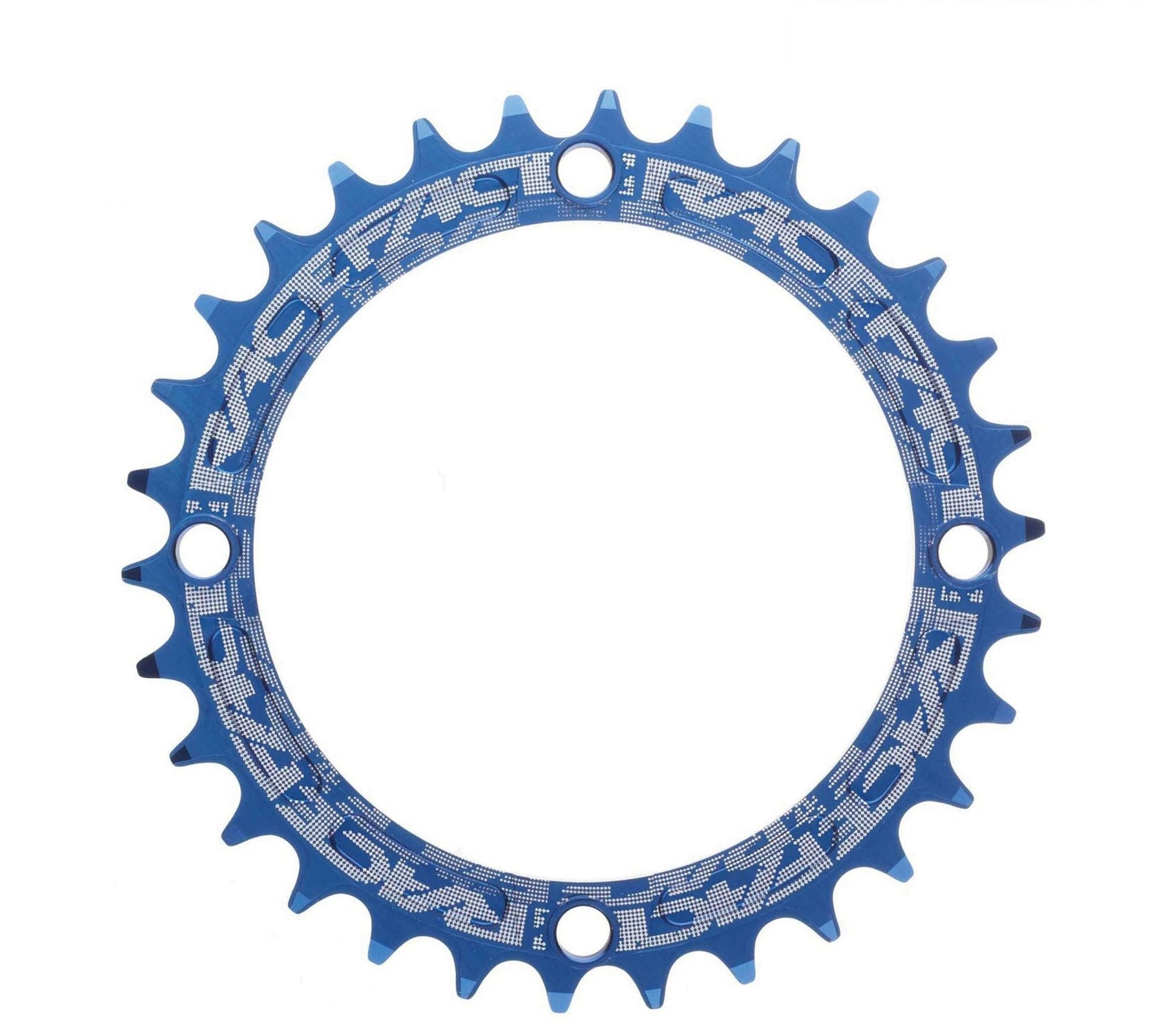 Race Face Narrow Wide Single Chainring - Blue Blue 30t - 104mm - 9/10/11 Speed 