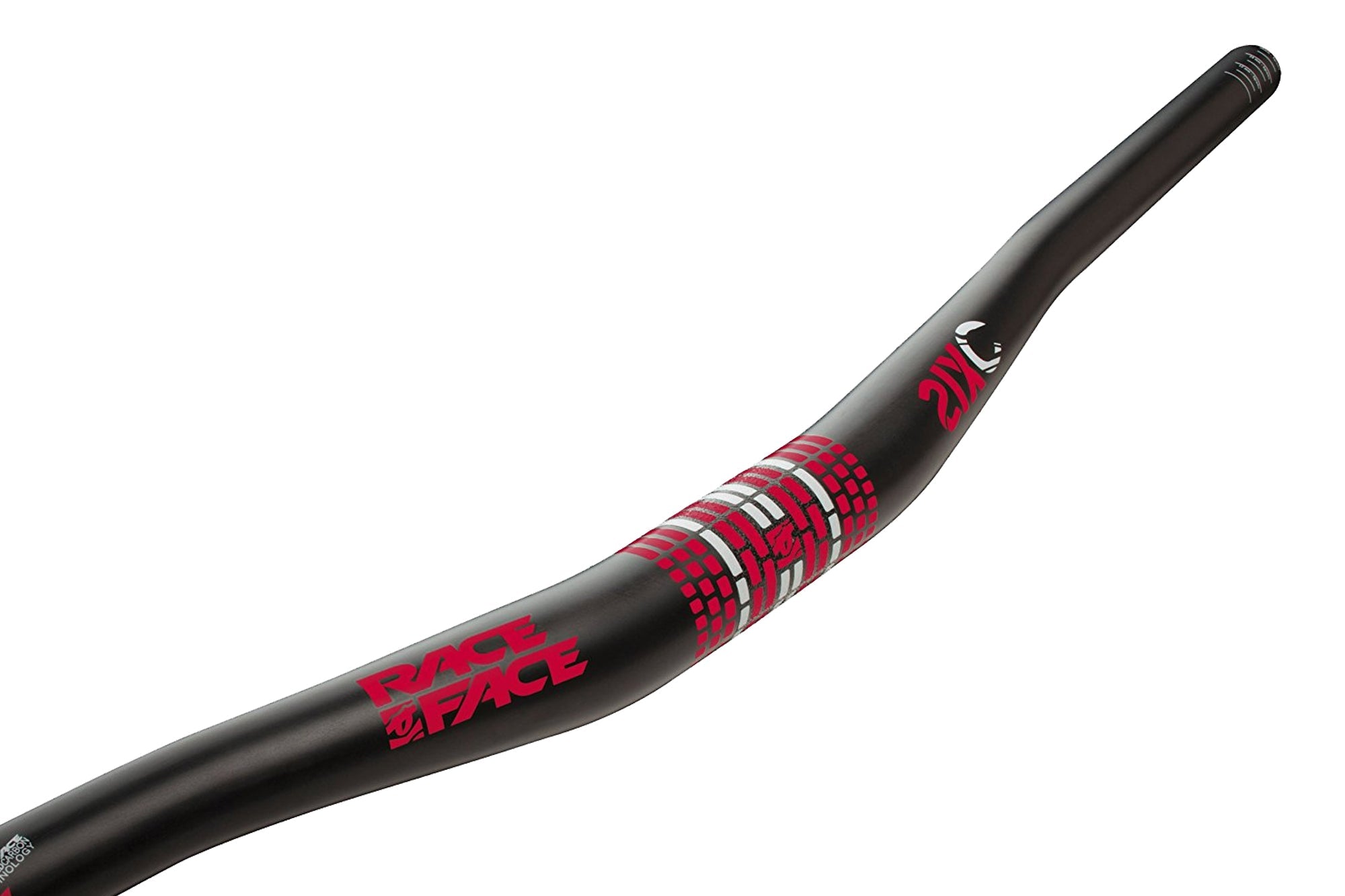 Race Face SIXC Carbon Riser Handlebar Red Logo Cambria Bike
