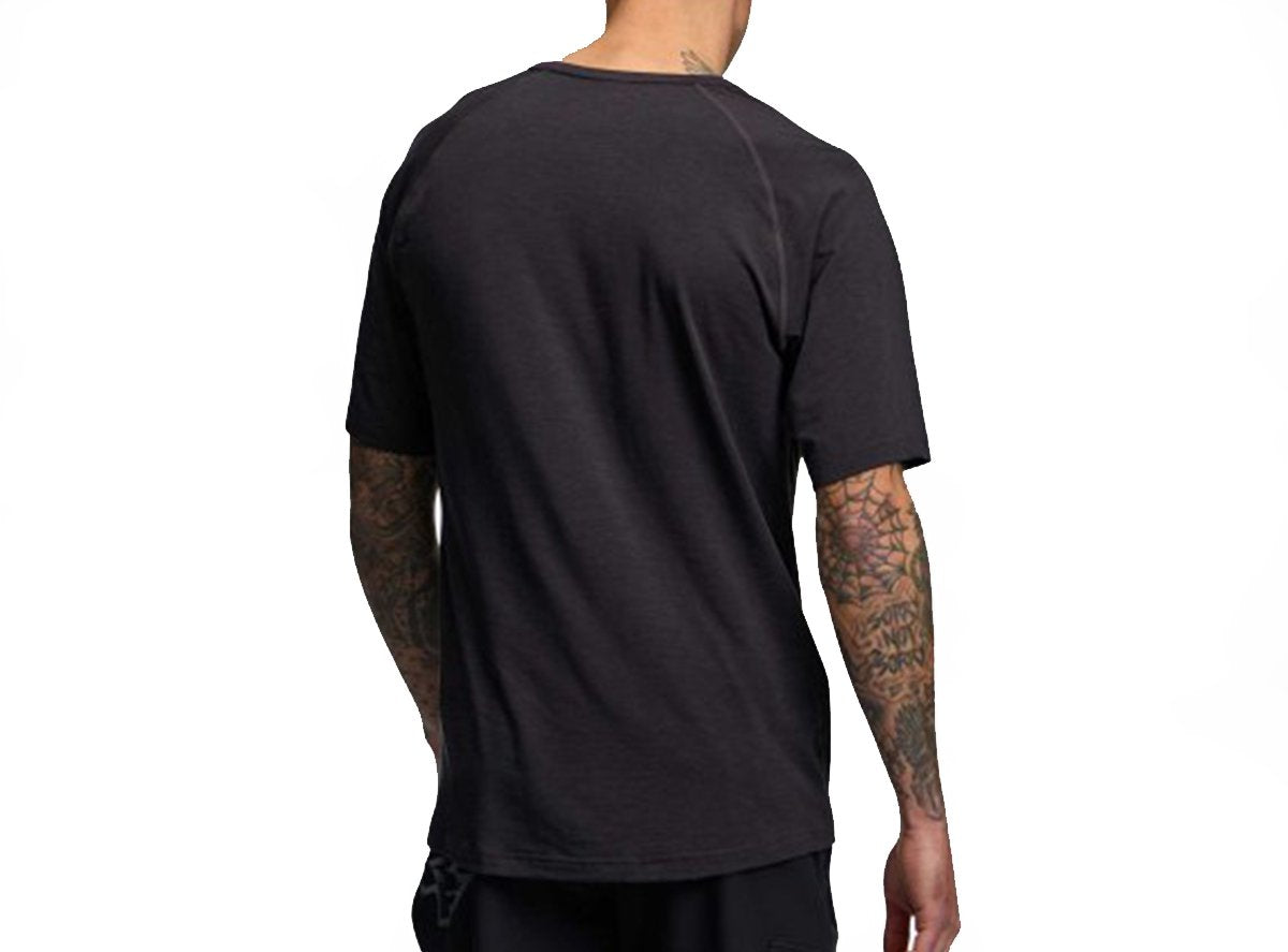 Race Face All Day Henley Short Sleeve Jersey - Charcoal - 2021