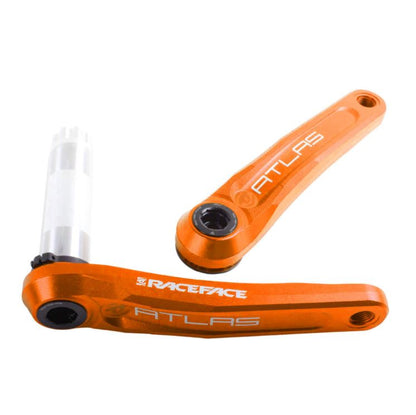 Race Face Atlas DM 83mm Crank Arms - Orange Orange 165mm 