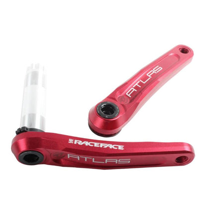 Race Face Atlas DM 83mm Crank Arms - Red Red 165mm 