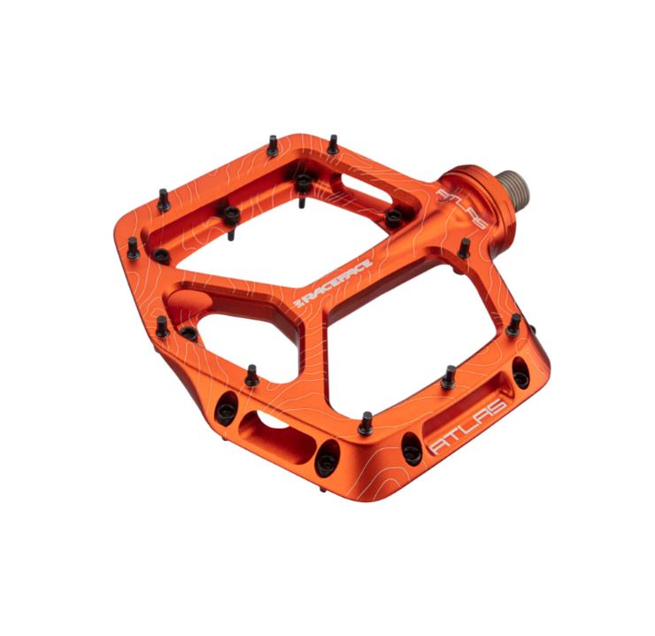 Race Face Atlas Flat Pedals - Orange - 2022 Orange  