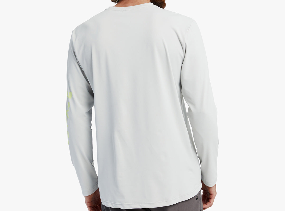 Race Face Commit Long Sleeve Tech Top - Concrete - 2022