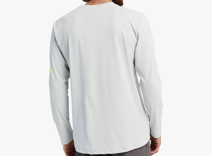 Race Face Commit Long Sleeve Tech Top - Concrete - 2022