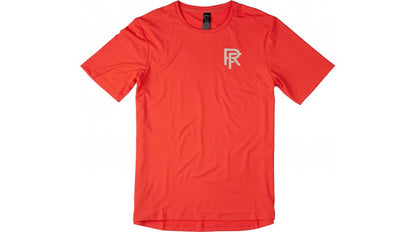 Race Face Commit Short Sleeve Tech Top - Coral - 2022 Coral Small 