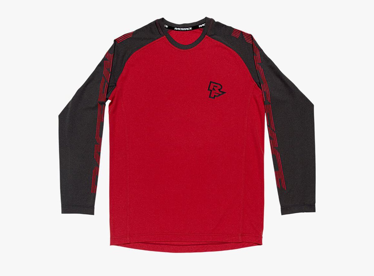 Race Face Sendy Long Sleeve MTB Jersey - Youth - Rouge - 2020 Rouge Small 